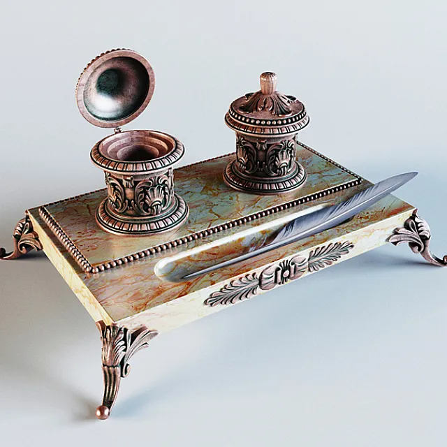 Table accessories 3D Model Table accessories 3D Model