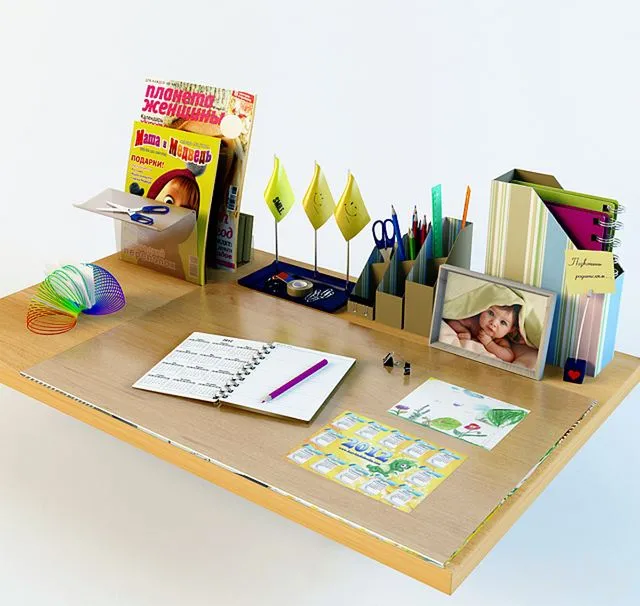 Table accessories 3D Model