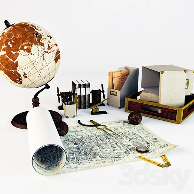 Table accessories 3DModel Table accessories 3DModel