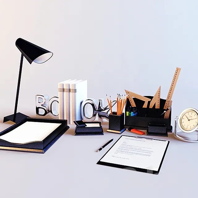 Table accessories 3DModel Table accessories 3DModel