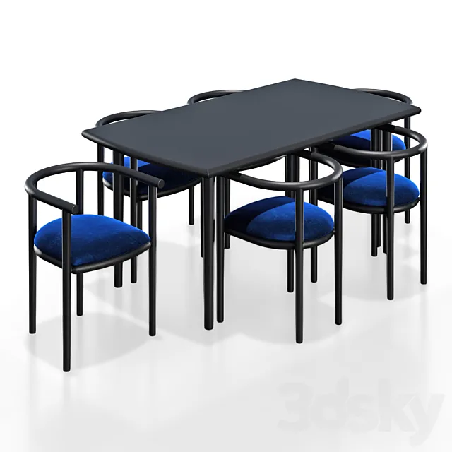 Table and Chair Pete 3DModel Table and Chair Pete 3DModel