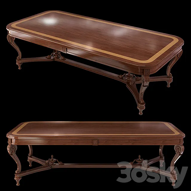 table Angelo Cappellini Rubens 3D Model