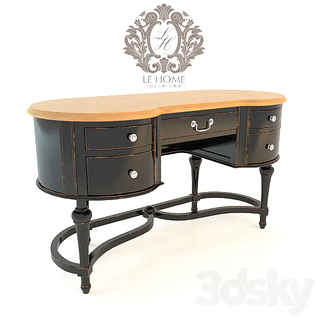 TABLE ARRONDI TABLE 3DModel TABLE ARRONDI TABLE 3DModel