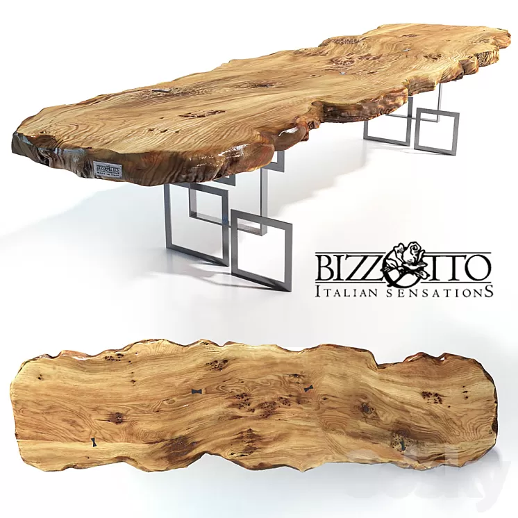 Table Bizzotto Sidney 3D Model Table Bizzotto Sidney 3D Model