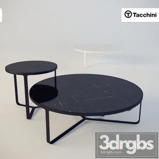 Table Cage Tacchini 3D Model Download