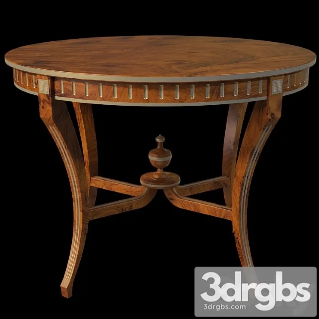 Table classic 2 3D Model Download
