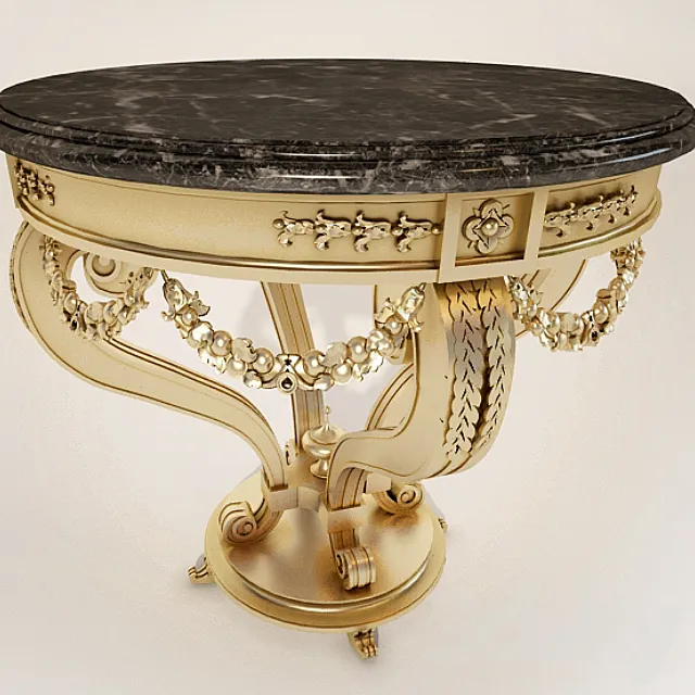 Table Classic 3D Model