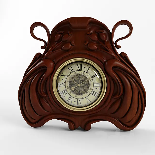 Table Clock Medea 3D Model Table Clock Medea 3D Model