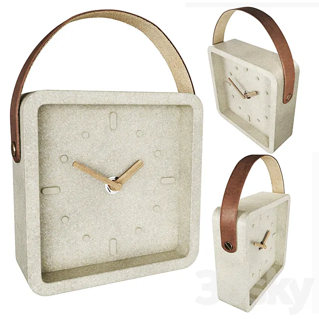 Table clock Mercy made by La Forma 3DModel Table clock Mercy made by La Forma 3DModel