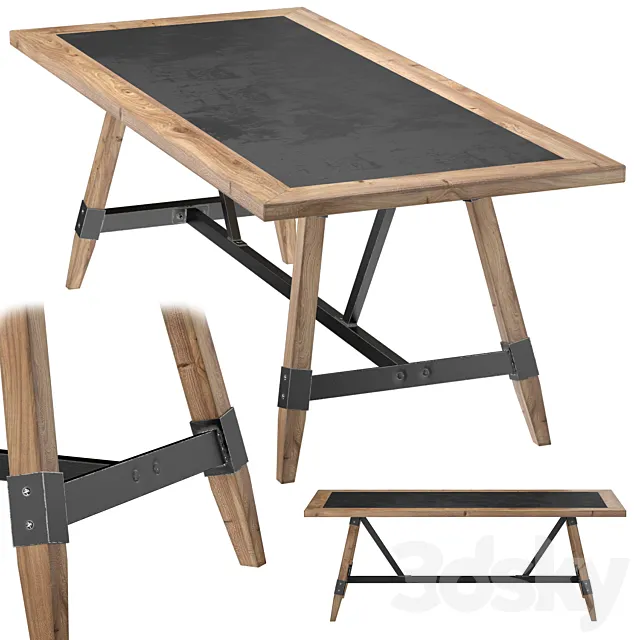 Table College 3D Model