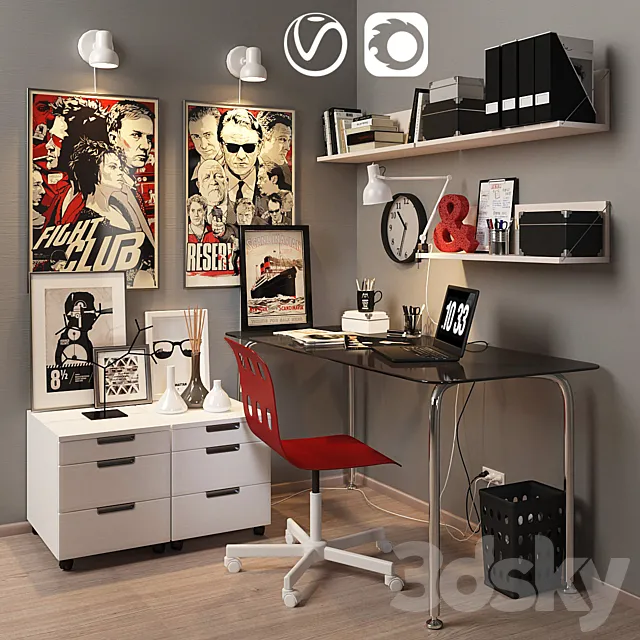 Table Convito by Rexite 3DModel