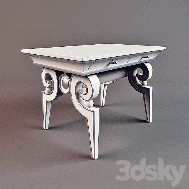 Table Corte Zari _ Zoe 3D Model
