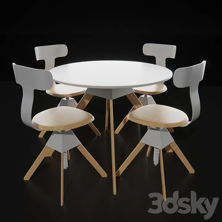 Table cuckoo 3D Model