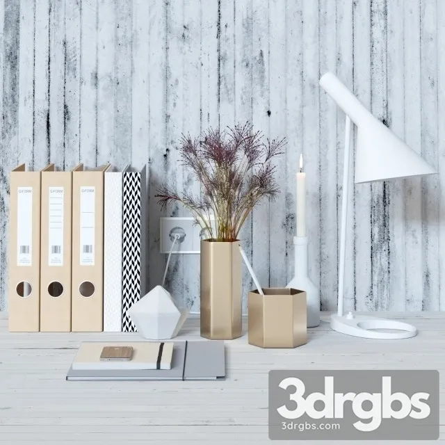 Table Decoration Set 3D Model Download Table Decoration Set 3D Model Download