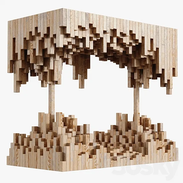 table decorative 3D Model table decorative 3D Model