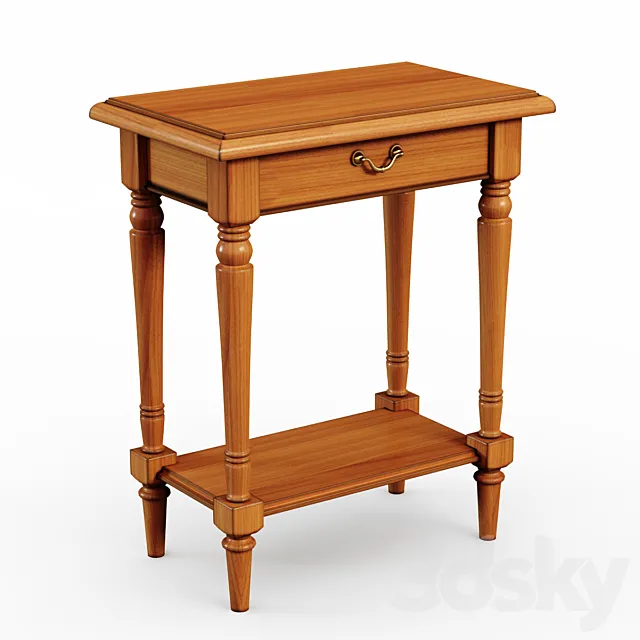 Table E390 Epoca Selva 3D Model Table E390 Epoca Selva 3D Model