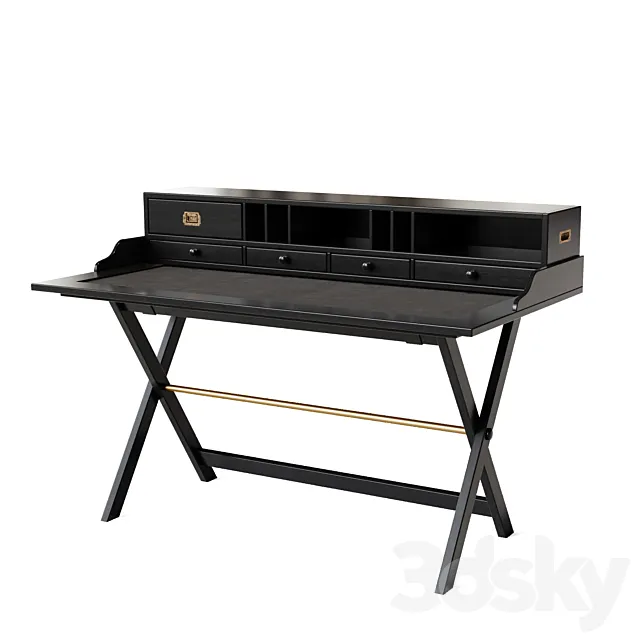 Table Eichholtz 111472 Sahara 3D Model Table Eichholtz 111472 Sahara 3D Model