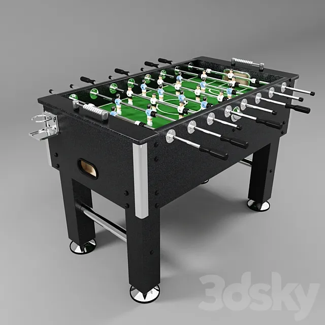 Table football 3D Model