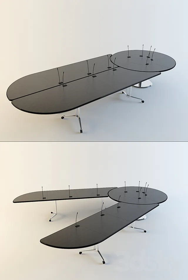 Table for conferences 3D Model