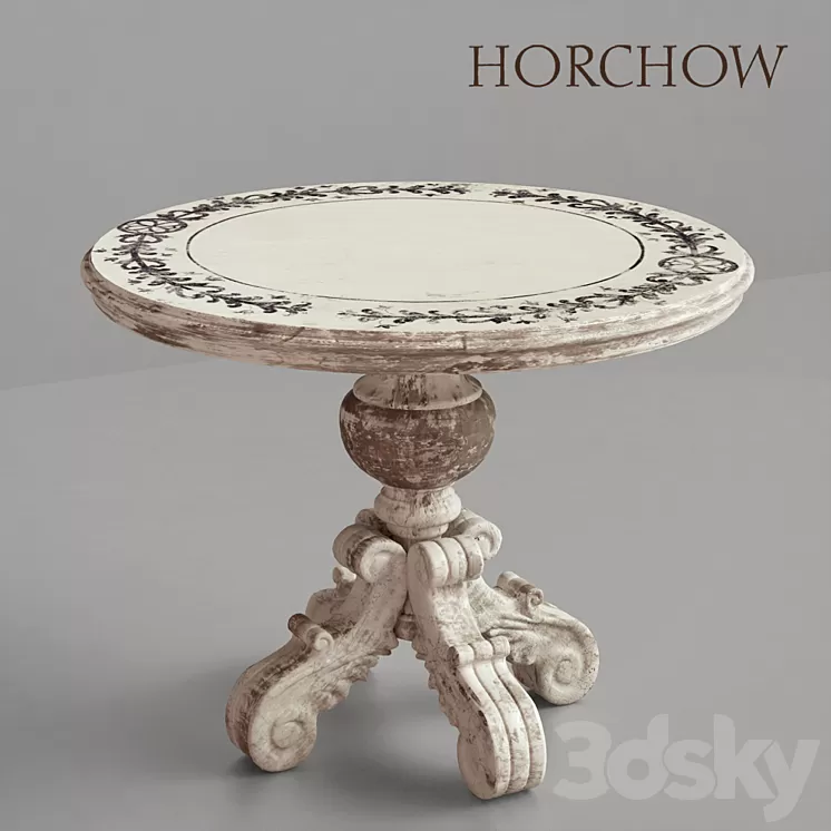 Table HORCHOW style of Provence. 3D Model Table HORCHOW style of Provence. 3D Model