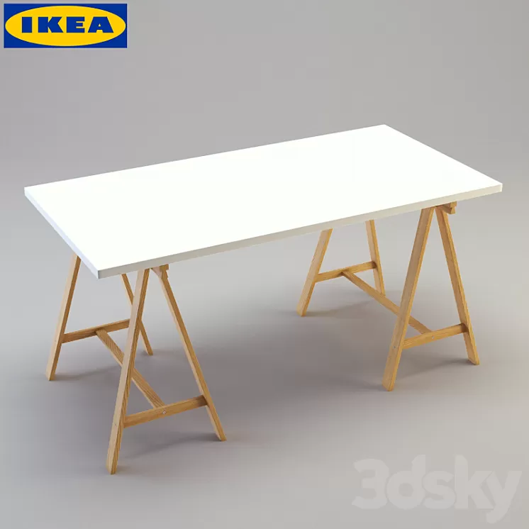 Table IKEA 3D Model Table IKEA 3D Model