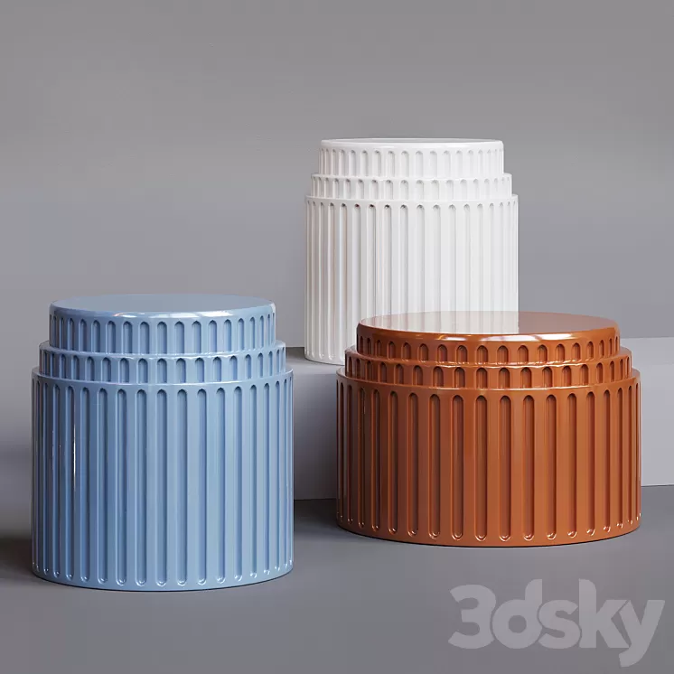 Table Kolos Miniforms 3D Model Table Kolos Miniforms 3D Model