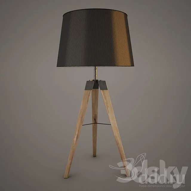 Table lamp 3DModel