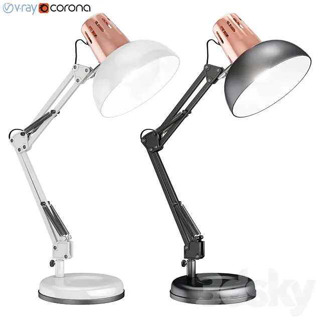 Table Lamp Arte Lamp Luxo 3DModel Table Lamp Arte Lamp Luxo 3DModel