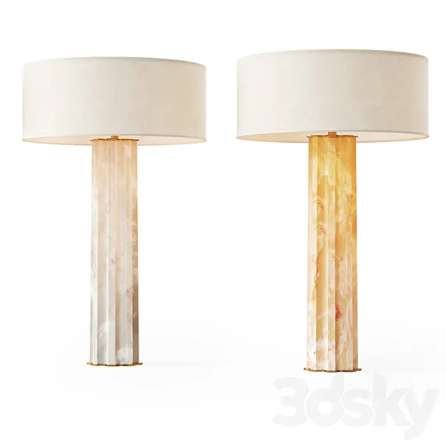 Table lamp athena 3D Model Table lamp athena 3D Model