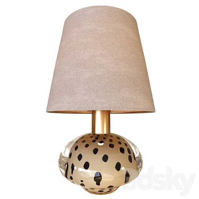 Table lamp AUDEN 3D Model Table lamp AUDEN 3D Model