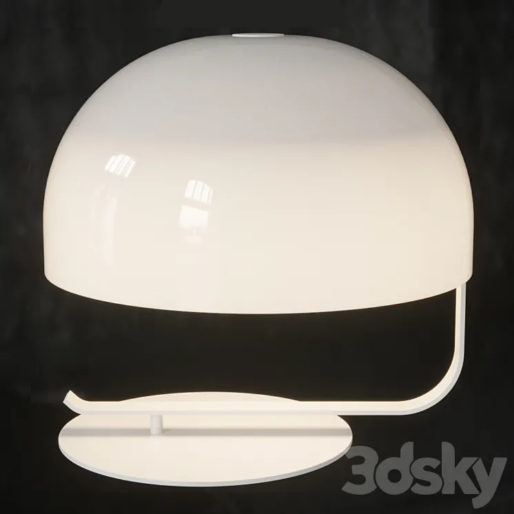 Table Lamp by Marco Zanuso for Oluce 3D Model Free Download Table Lamp by Marco Zanuso for Oluce 3D Model Free Download