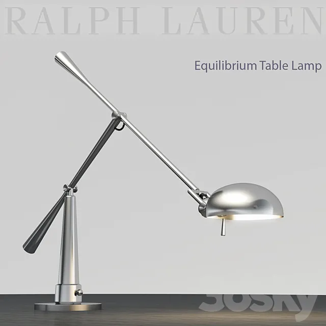 Table lamp by RALPH LAUREN 3D Model Table lamp by RALPH LAUREN 3D Model