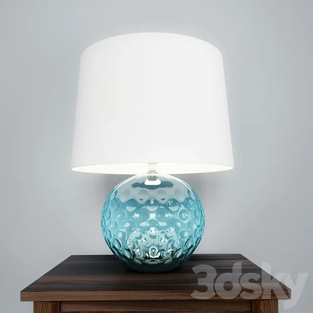 Table lamp Caprice Aqua Glass 3DModel