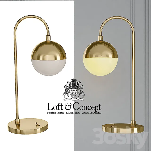 Table lamp Cedar Moss Table Lamp 3D Model Table lamp Cedar Moss Table Lamp 3D Model