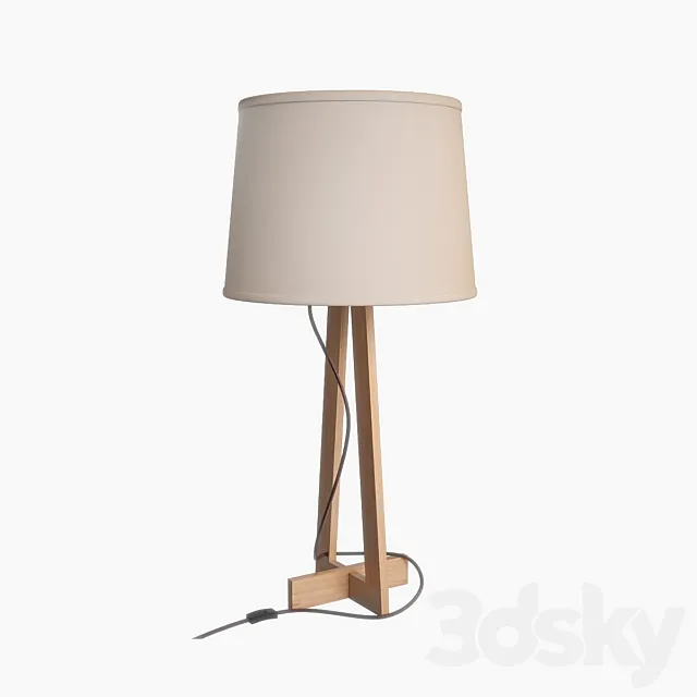 TABLE LAMP CHIARO Bernal – 490030101 3D Model TABLE LAMP CHIARO Bernal – 490030101 3D Model