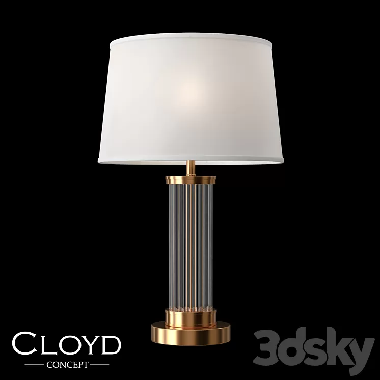 Table lamp Cloyd MARCELL T1 (art.30076) 3D Model Table lamp Cloyd MARCELL T1 (art.30076) 3D Model