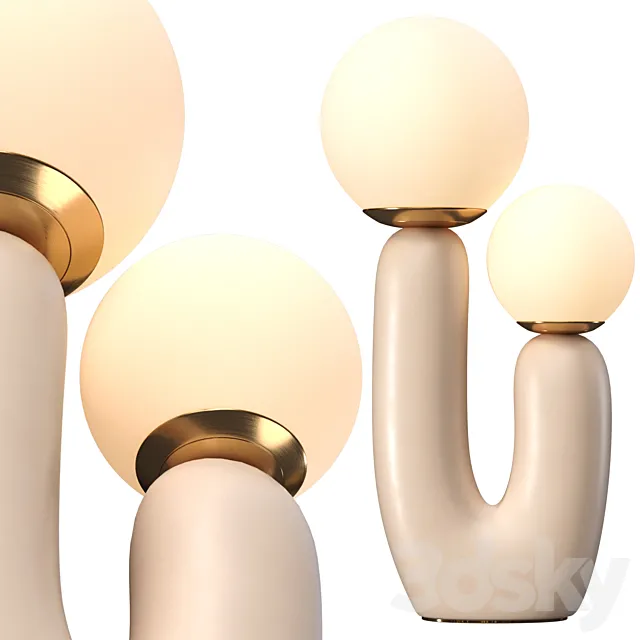 Table lamp corner design dorsy 3D Model Table lamp corner design dorsy 3D Model