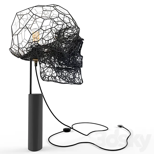 Table lamp “Cranium” 3D Model