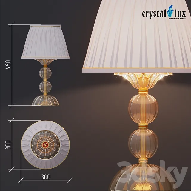 Table Lamp Dream Crystal Lux 3D Model Table Lamp Dream Crystal Lux 3D Model