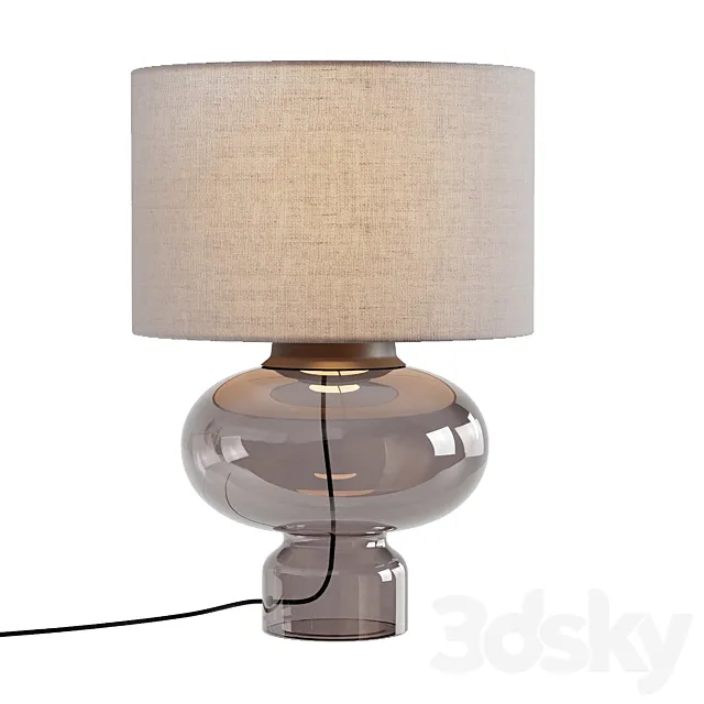 Table lamp EDMUND 3D Model Table lamp EDMUND 3D Model