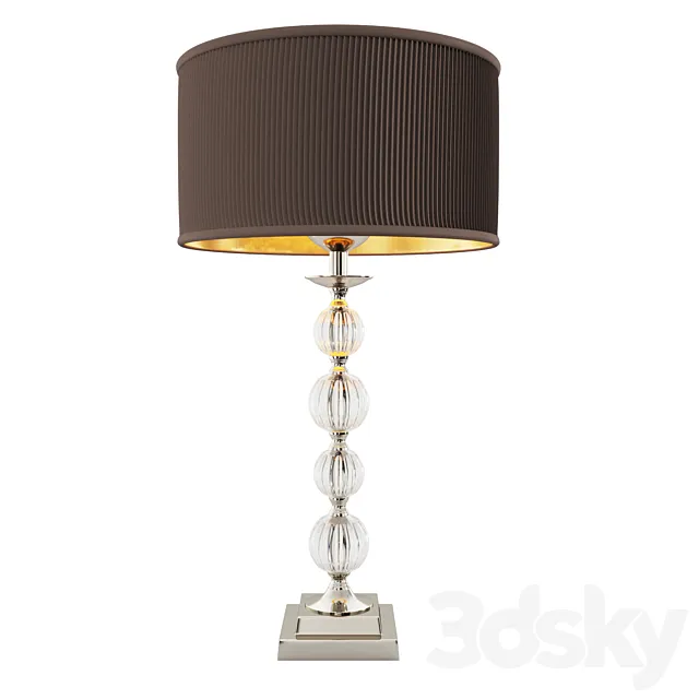 Table lamp Eichholtz 107152 Valence 3D Model Table lamp Eichholtz 107152 Valence 3D Model