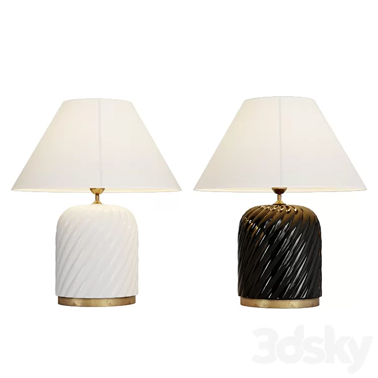 Table lamp Eichholtz 110908 Savona 3D Model