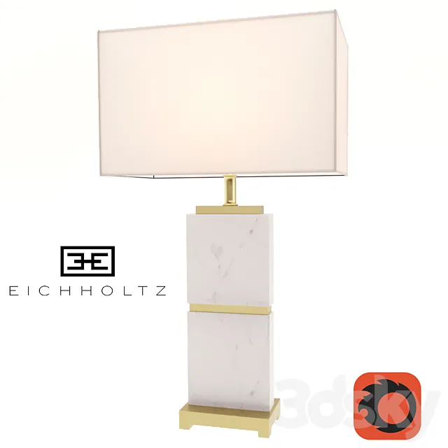 TABLE LAMP EICHHOLTZ 111599 ROBBINS 3D Model TABLE LAMP EICHHOLTZ 111599 ROBBINS 3D Model
