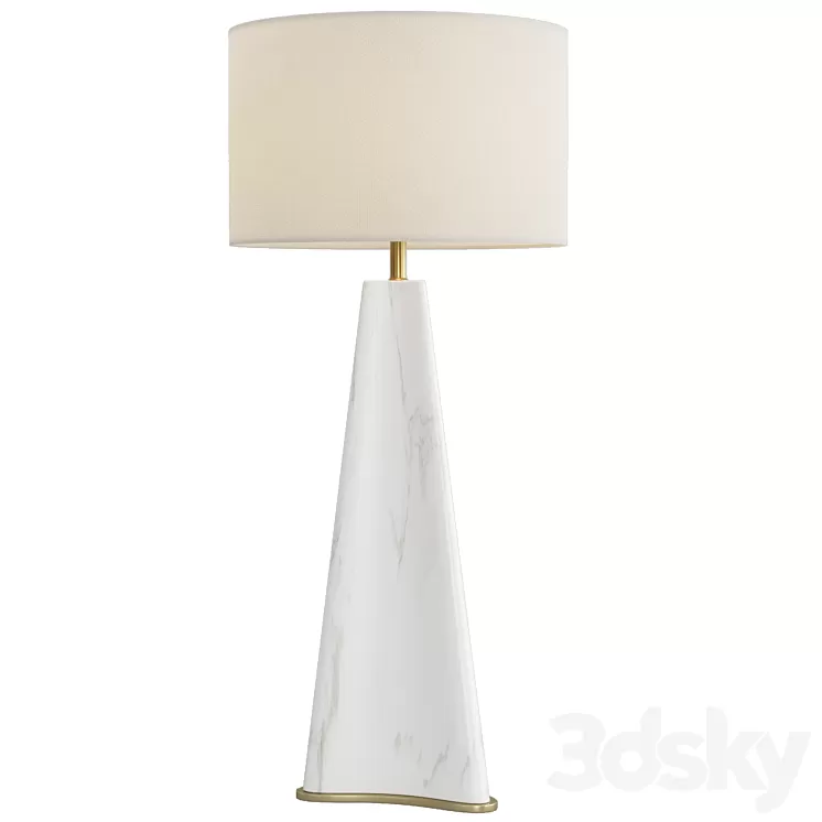 TABLE LAMP EICHHOLTZ 115374 BENSON 3D Model TABLE LAMP EICHHOLTZ 115374 BENSON 3D Model