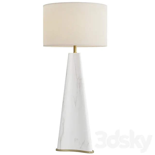 TABLE LAMP EICHHOLTZ 115374 BENSON 3DModel TABLE LAMP EICHHOLTZ 115374 BENSON 3DModel