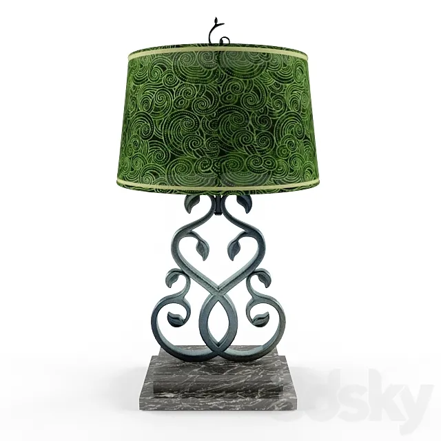 Table Lamp Floragreen 3D Model