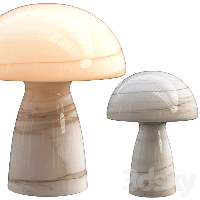 Table lamp Globen Fungo 3D Model Table lamp Globen Fungo 3D Model