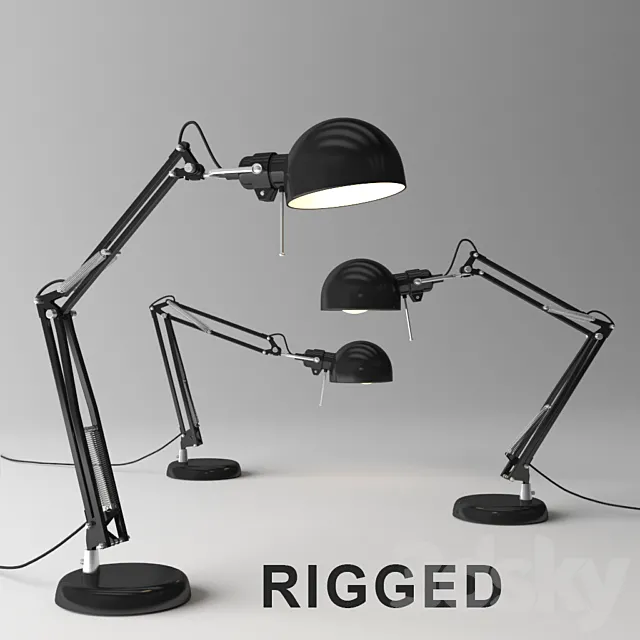 Table Lamp IKEA Forsa 3DModel