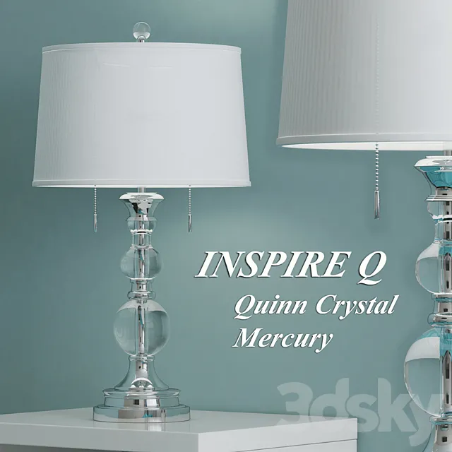 Table lamp INSPIRE Q 3DModel Table lamp INSPIRE Q 3DModel