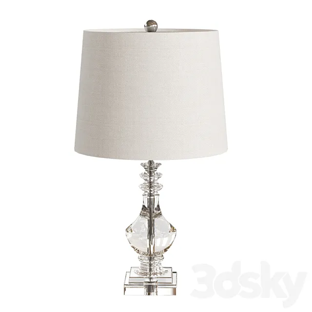 Table Lamp Lehome F269 3D Model Table Lamp Lehome F269 3D Model